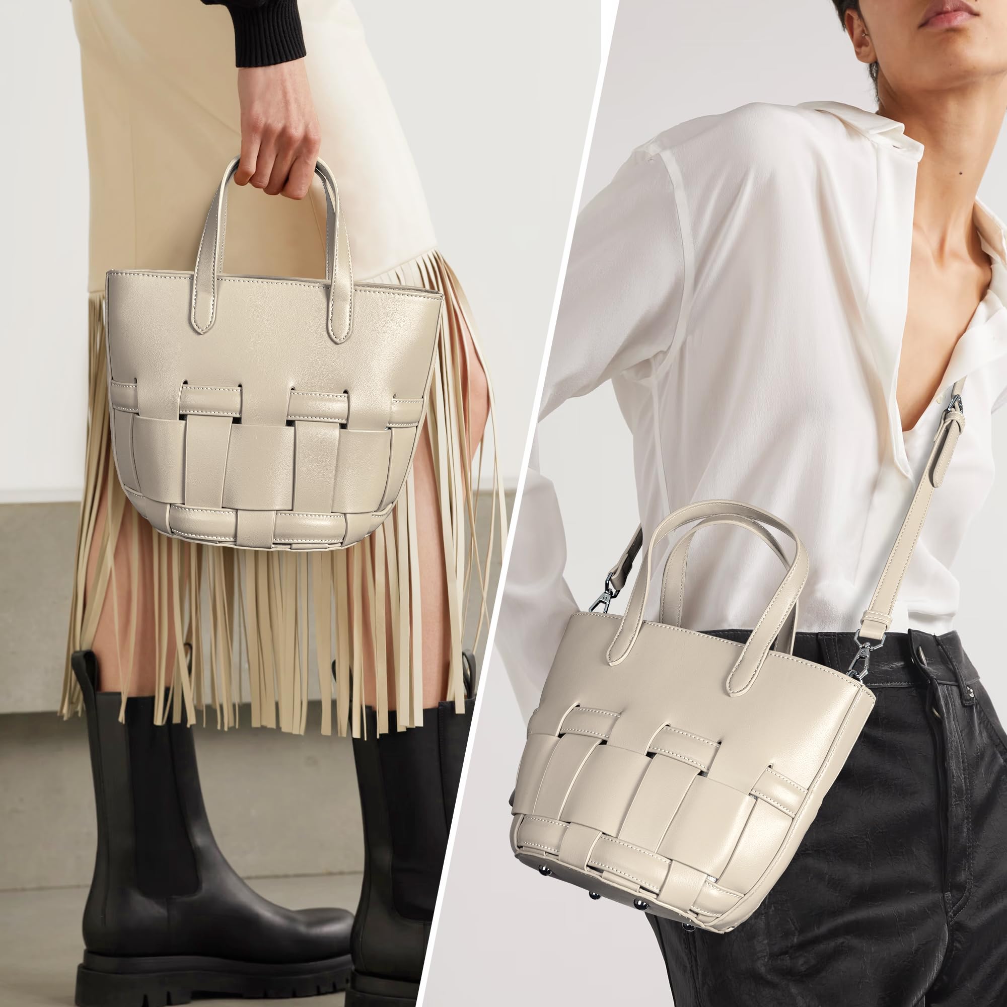 Crossbody bucket bag with zipper hotsell